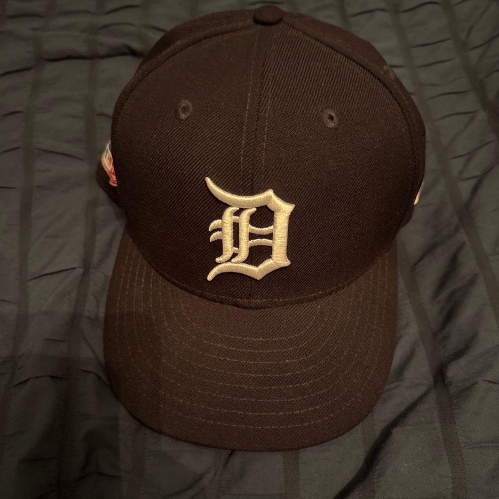 Detroit Tigers 1984 World Series Patch Fitted Hat